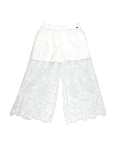 TWINSET Casual pants White 100% Polyamide