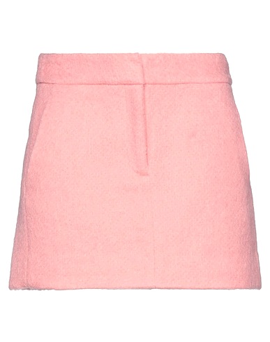 TIBI Minigonna Rosa 60% Lana Vergine, 18% Poliammide, 11% Lana mohair, 11% Lana di alpaca