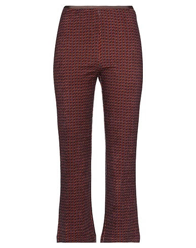 SIYU Casual trouser Brown 77% Cotton, 21% Polyamide, 2% Elastane