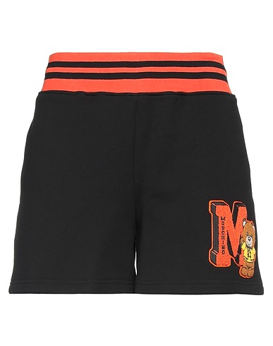 MOSCHINO Pantalone felpa Nero 100% Cotone organico