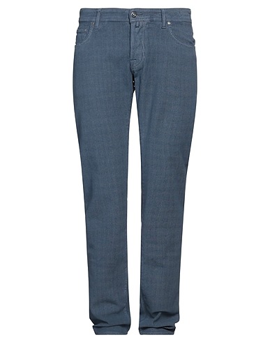 JACOB COHЁN Casual pants Slate blue 98% Cotton, 2% Elastane, Polyester