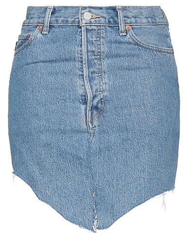 VETEMENTS x LEVI'S Denim skirt Blue 100% Cotton
