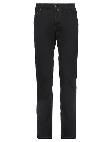 JACOB COHЁN 5-pocket Black 94% Cotton, 4% Polyester, 2% Elastane