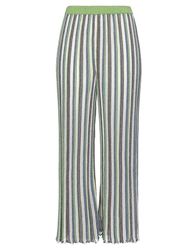 CLIPS Casual pants Light green 90% Viscose, 10% Polyester