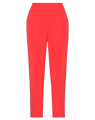NENETTE Casual trouser Coral 87% Polyester, 13% Elastane