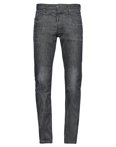 DSQUARED2 Denim trousers Black 98% Cotton, 2% Elastane