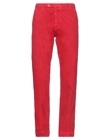 JACOB COHЁN Denim pants Red 100% Cotton