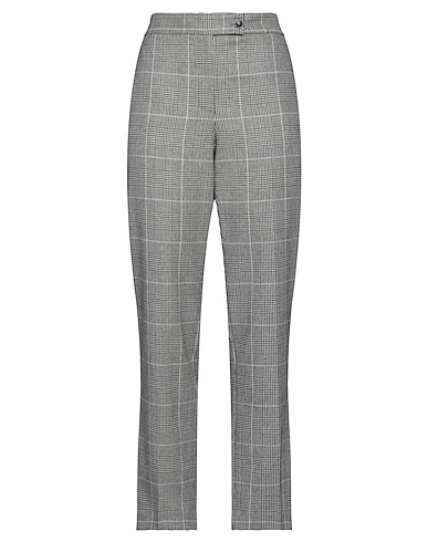 TWINSET Casual trouser Black 39% Wool, 30% Polyester, 30% Viscose, 1% Elastane