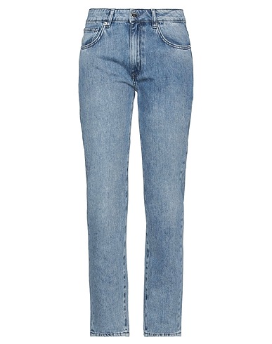 LOVE MOSCHINO Denim trousers Blue 100% Cotton