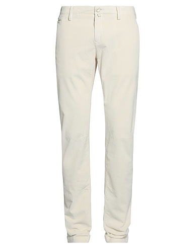 JACOB COHЁN Casual trouser Cream 78% Cotton, 20% Modal, 2% Elastane