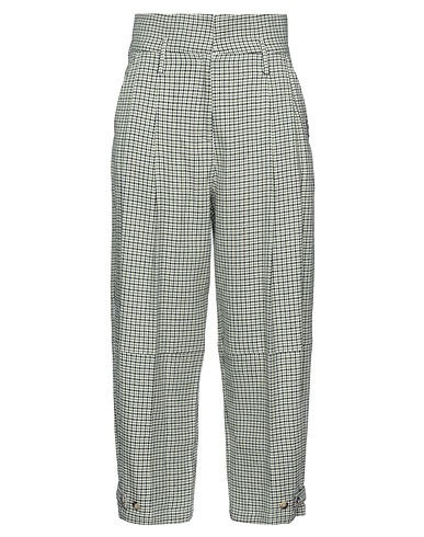 LIVIANA CONTI Casual trouser Black 50% Virgin Wool, 50% Viscose
