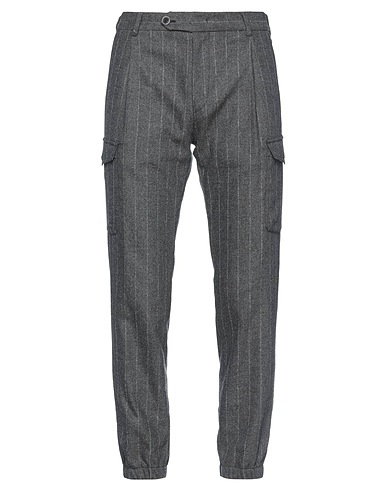 WINDSOR. Pantalone Piombo 60% Lana, 39% Poliestere, 1% Elastan