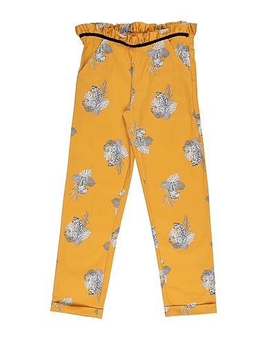 TUTTO PICCOLO Casual pants Marigold 95% Cotton, 5% Elastane