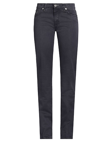JACOB COHЁN Casual trouser Dark purple 97% Cotton, 3% Lycra®