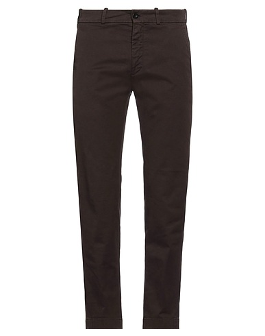 DEPARTMENT 5 Casual trouser Chocolate brown 98% Cotton, 2% Elastane