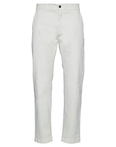 DEPARTMENT 5 Casual trouser Light grey 98% Cotton, 2% Elastane