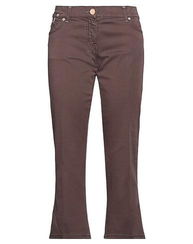 JACOB COHЁN Casual trouser Brown 97% Cotton, 3% Elastane