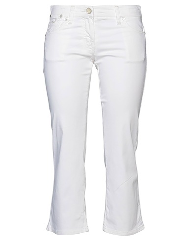 JACOB COHЁN Casual trouser White 97% Cotton, 3% Elastane