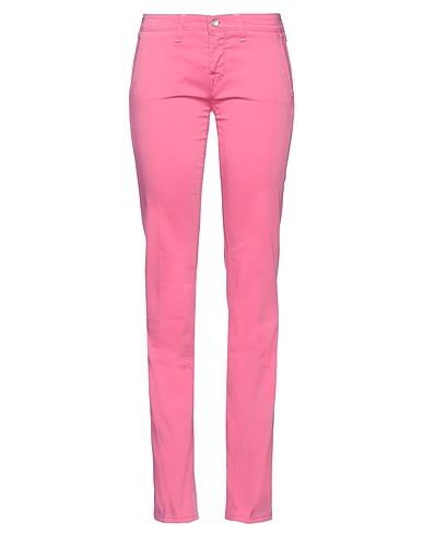 JACOB COHЁN Casual trouser Fuchsia 97% Cotton, 3% Elastane