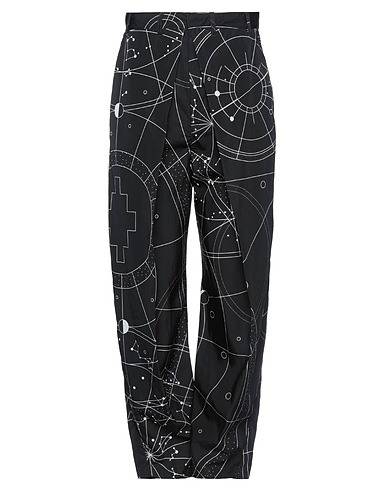 MARCELO BURLON Hosen Schwarz 100% Polyamid, Horn