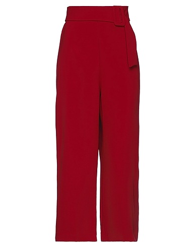 FORNARINA Casual pants Red 100% Polyester