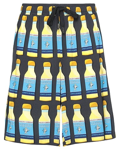 DOLCE&GABBANA Shorts & Bermuda Charcoal 100% Viscose