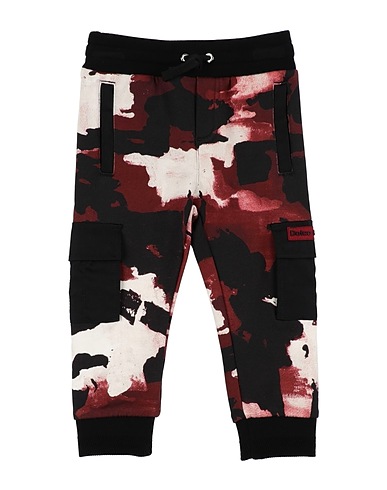 DOLCE&GABBANA Casual pants Burgundy 100% Cotton, Viscose, Polyurethane, Elastane