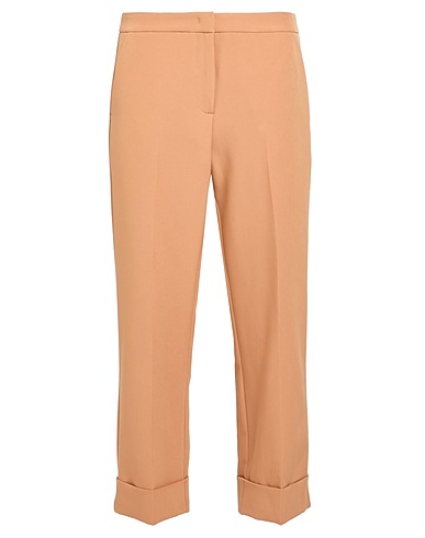 19.70 NINETEEN SEVENTY Pantalone Cammello 88% Poliestere, 12% Elastan, Corozo (Avorio Vegetale)
