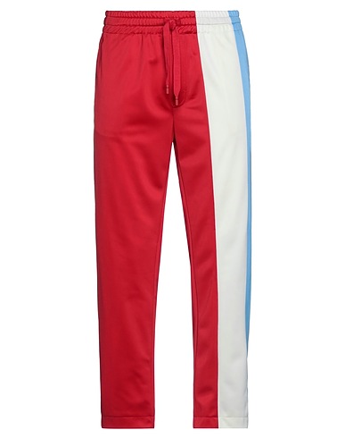 DOLCE&GABBANA Casual pants Red 100% Polyester, Wool, Acrylic, Viscose