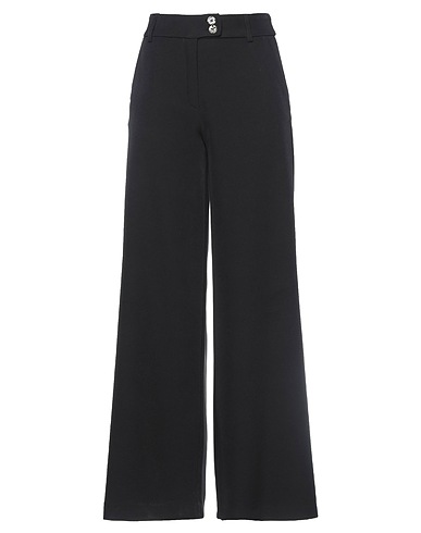 EVOO Casual pants Black 92% Polyester, 8% Elastane