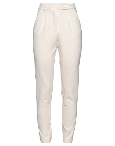 EVOO Casual trouser Ivory 70% Viscose, 25% Nylon, 5% Elastane