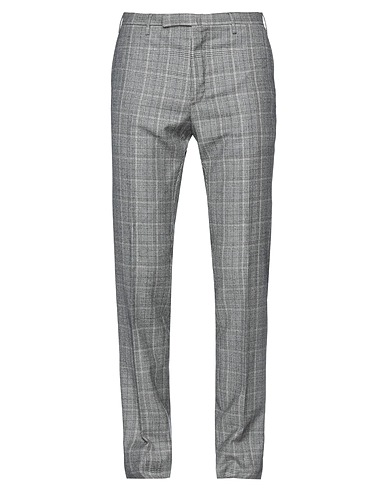 INCOTEX Casual pants Grey 100% Virgin Wool
