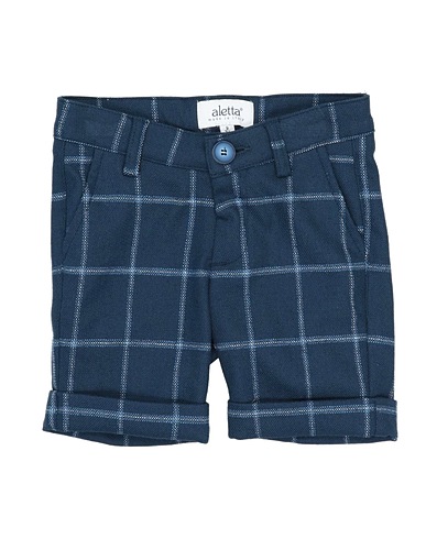 ALETTA Shorts & Bermuda Midnight blue 66% Polyester, 31% Viscose, 3% Elastane