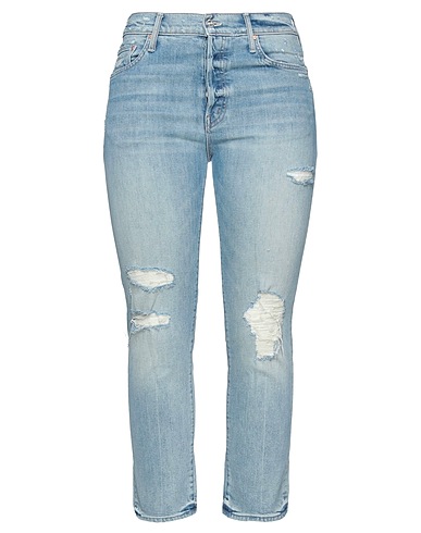 MOTHER Pantaloni jeans Blu 98% Cotone, 2% Elastan
