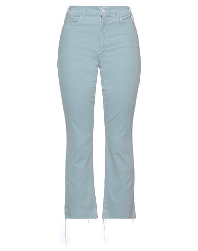 MOTHER Casual trouser Sky blue 93% Cotton, 6% Polyester, 1% Elastane