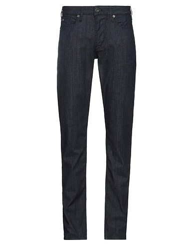 EMPORIO ARMANI Denim trousers Blue 88% Cotton, 8% Elastomultiester, 4% Elastane