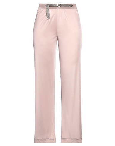 MISSONI Casual trouser Antique rose 100% Viscose, Cupro, Polyester