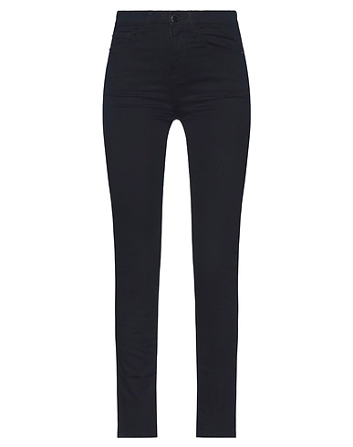 EMPORIO ARMANI Casual trouser Midnight blue 67% Cotton, 32% Polyester, 1% Elastane
