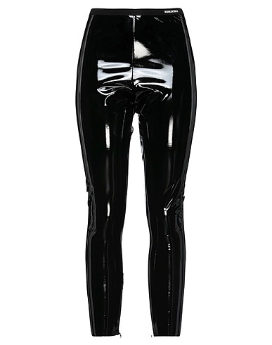 REDValentino Casual trouser Black 92% Polyester, 8% Elastane, Polyurethane
