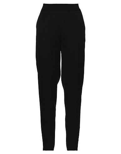 JIL SANDER Casual pants Black 100% Virgin Wool, Polyamide, Elastane, Viscose