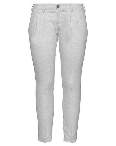 JACOB COHЁN Pantalone Grigio chiaro 100% Lana
