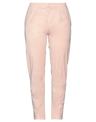 DONDUP Casual trouser Light pink 96% Cotton, 4% Elastane