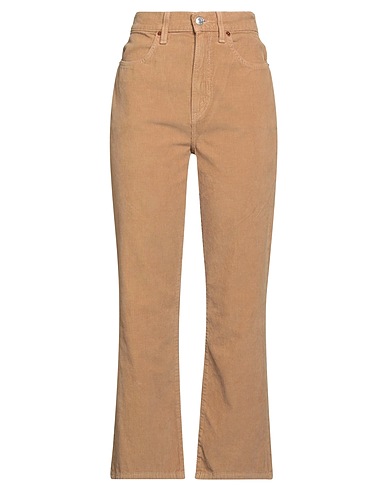 RE/DONE Pantalon Camel 100% Coton