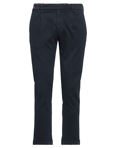MICHAEL COAL Casual trouser Midnight blue 97% Cotton, 3% Elastane