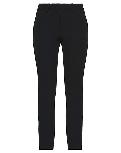 MESSAGERIE Casual trouser Black 88% Polyester, 12% Elastane