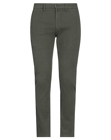 SIVIGLIA Casual trouser Military green 74% Cotton, 15% Polyester, 8% Viscose, 3% Elastane