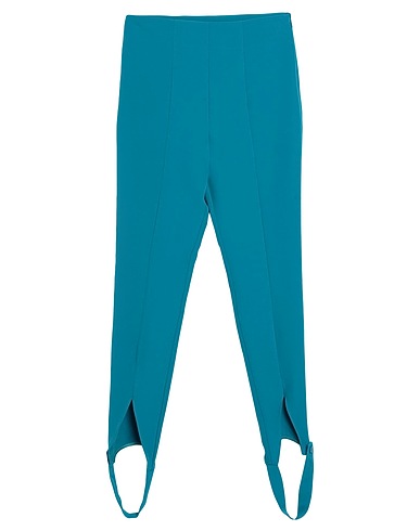 VICOLO Casual pants Azure 88% Polyester, 12% Elastane