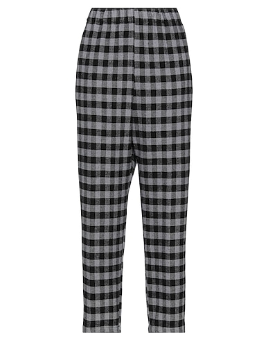 ALESSIA SANTI Casual παντελόνι Μαύρο 50% Ακρυλικό, 26% Πολυεστέρας, 24% Μαλλί