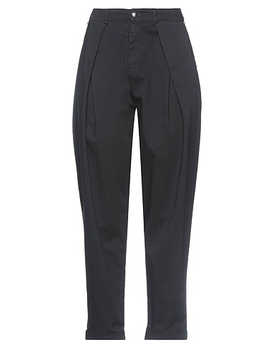 MET JEANS Pantalone Nero 100% Cotone