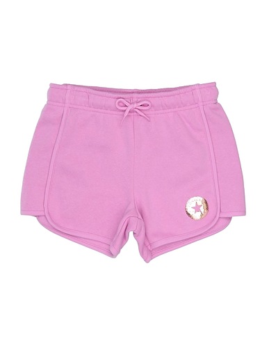 CONVERSE Shorts & Bermuda COLORBLOCKED SHORT
 Pink 60% Cotton, 40% Polyester